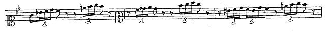 Mezzo soprano clef example 1