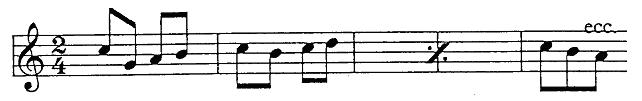 Two Measures repetition