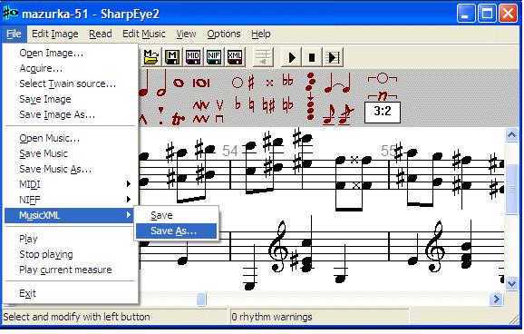 sharpeye music reader 2